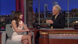 Lea Michele Busty & Leggy On Letterman Lea Michele Busty & Leggy On Letterman