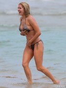 Erika Jayne in a Silver Bikini in Miami 03-22-12.