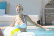 Katrina Bowden - Bikini candids
